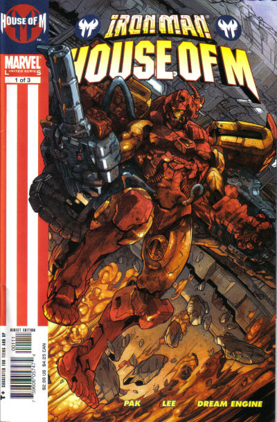 Iron Man - House of M v1 #001 cover
