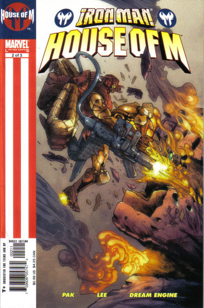 Iron Man - House of M v1 #002 cover