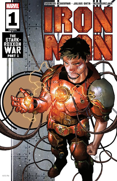 Iron Man v7 #001 cover