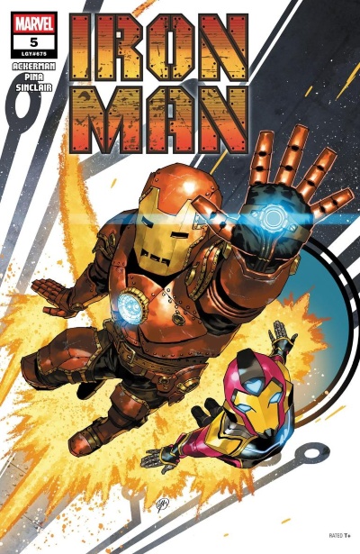 Iron Man v7 #005 cover