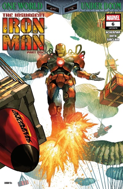 Iron Man v7 #006 cover
