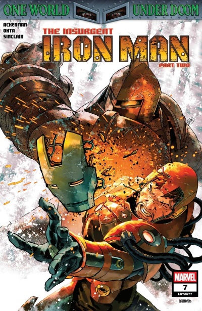 Iron Man v7 #007 cover