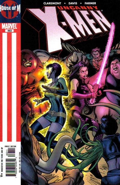 Uncanny X-Men v1 #463 cover