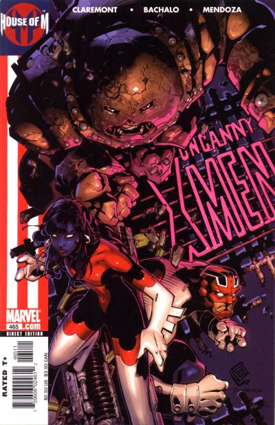 Uncanny X-Men v1 #465 cover